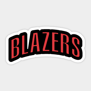 Blazers Sticker